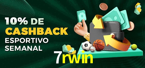 10% de bônus de cashback na 7rwin